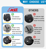 Collection de clés intelligentes OEM compatibles avec les systèmes d'alarme de voiture et PKE