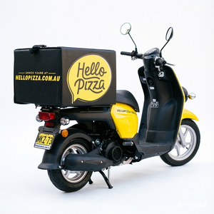 Caja Plegable para Entrega de Pizza en Moto, Caja de Reparto para Bicicletas y Scooters - Product Image 4