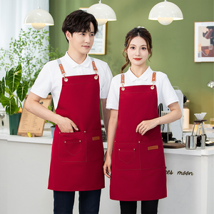 Biểu Tượng Tùy Chỉnh Nhà Bếp Làm Sạch & Nấu Ăn Polyester Tạp Dề Cho Nhà Hàng Và Sử Dụng Hàng Ngày Cho BBQ - Product Image 3