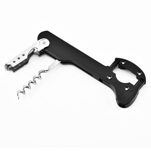 Tire-bouchon en acier inoxydable Yangjiang 14,5x4cm, design plat, pour ouvrir les bouteilles de vin - Product Image 5