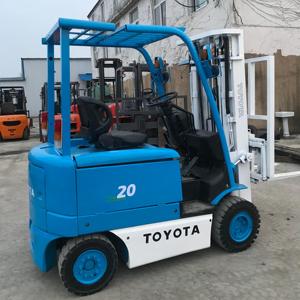 Chariots élévateurs d'occasion, chariot élévateur électrique avec pièces de rechange, haute efficacité, Toyota 1t/2t, chariot élévateur électrique d'occasion, matériel de construction d'occasion - Product Image 5