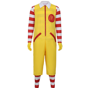 ชุดตัวตลกของ<span class=keywords><strong>ลุง</strong></span>แมคโดนัลด์สำหรับวันฮาโลวีน ประกอบด้วยชุดเดรสและกางเกง เหมาะสำหรับงานปาร์ตี้สวมหน้ากากในเทศกาลอีสเตอร์และงานคาร์นิวัล - Product Image 3