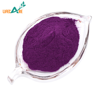 Lifecare Supply Groothandelsprijs Voedingsmiddelenkwaliteit Puur Natuurlijk Zwarte Wolfberry Fruitpoeder