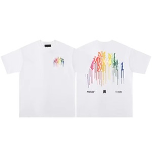 T-shirt de créateur haut de gamme avec impression de lettres, vêtements de luxe, vêtements de rue Hip Hop pour hommes et femmes, t-shirts pour hommes - Product Image 2