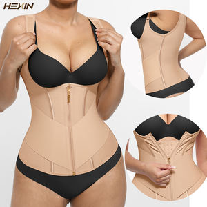 Faja <span class=keywords><strong>Colombiana</strong></span> Reductora y Moldeadora de Cintura Talla Grande 7 Plus, Transpirable, con Control Firme, Levanta Busto, Tirantes Ajustables, Soporte de Malla para el Pecho - Product Image 1