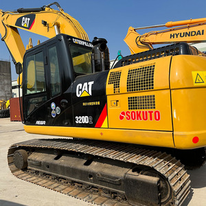 Ready Ship Utilisé pour 320D2 Hydraulique Crawler Digger Machine Excellent État Moteur Japonais Moteur Pompe Boîte De Vitesses 20 Tonnes Pas Cher - Product Image 1