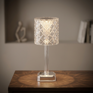 Lampada da Tavolo LED Ricaricabile Diamond Palace, Senza Fili, Controllo Touch, Design Flessibile, 12 Ore di Autonomia, per Camere da Letto e Uffici - Product Image 3