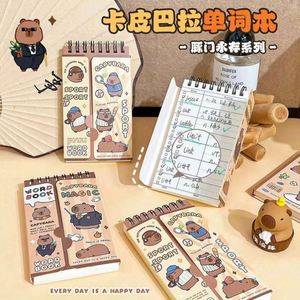 Carnet de poche portable Série Capibala : Indispensable pour l'apprentissage de l'anglais, la mémorisation des mots, les notes et la conservation des souvenirs - Product Image 3
