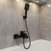 Ensemble de robinet à double usage en laiton de haute qualité pour ensemble de douche de robinet de salle de bain et robinet de baignoire
