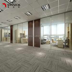 Pared Divisoria Acústica para Oficina, Sala Insonorizada, División de Espacios, Pared de Vidrio Transparente, Fabricante - Product Image 5