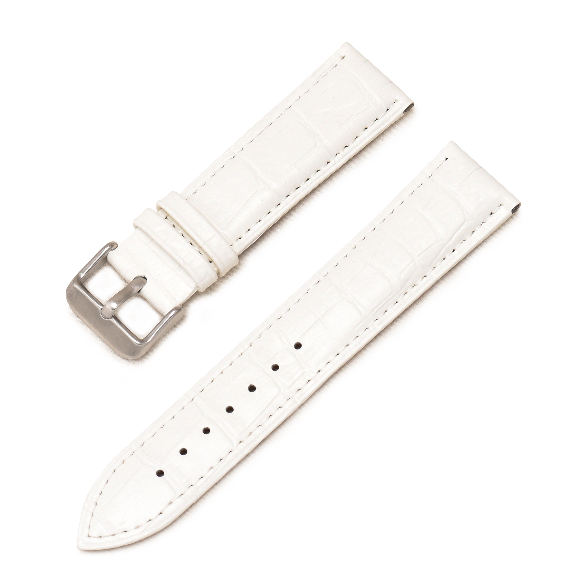 Boucle argentée blanche + DQ