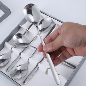 Ernesto.s Stainless Steel Spoon Set 6pcs Long Handle For Camping Outdoor Use - Product Image 3