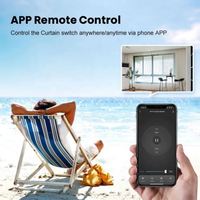 Interrupteur de rideau Tuya Wifi ZigBee 3.0 Stores Module de relais de volet roulant Besoin de travailler avec Tuya ZigBee Hub Persiana Inteligente