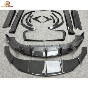 Kits de Carrocería de Fibra de Carbono Estilo Topcar para Lambo URUS 2018-2019, Faldones Laterales, Difusor Delantero, Alerón Trasero, Parachoques, Piezas de Automóvil - Product Image 4