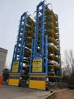 Système de stationnement rotatif intelligent ZHIKE pour extérieur, gestion du stationnement, élévateur de stationnement vertical pour voitures, 2500 kg
