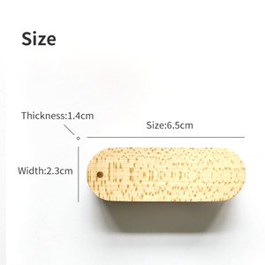 KDATA - Memoria <span class=keywords><strong>USB</strong></span> de Madera al por Mayor, <span class=keywords><strong>con</strong></span> Logotipo Personalizado, Regalo Promocional, Memoria <span class=keywords><strong>USB</strong></span> de Madera Natural Sólida de Alta Velocidad - Product Image 5