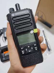 Radio bidirectionnelle portable Motorola longue portée, radio numérique, interphone, talkie-walkie 2 voies, UHF VHF IP57 DP4601 P8628 - Product Image 4