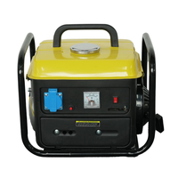 Groupe électrogène à essence à châssis ouvert 7KW, bobinage en cuivre, monophasé