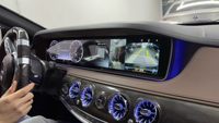 GZYLC Tableau de bord LCD à double écran, nouveau design, pour Mercedes Benz Classe E/G/S 2017-2025 W213 W222 W257 W463, radio multimédia Android