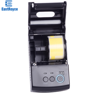 Impresora Portátil de Etiquetas de Códigos de Barras Bluetooth ER-5801 Compatible con Android IOS Interfaz USB RS232 Papel Máximo de 58 mm Uso con <span class=keywords><strong>Loyverse</strong></span> - Product Image 4