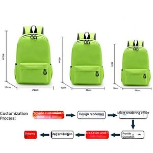 Customized Logo Oxford Cloth <b>Backpack</b> Colorful Waterproof Large Capacity Leisure Travel Daily Bag for School and Travel Daypack - Product Image 2