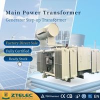Transformador de Potencia Trifásico de 20MVA 400KV/30KV 125 Mva de Fábrica Original, Usado para Instalaciones Públicas