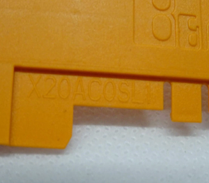 แผ่นปิดท้าย B&R รุ่นใหม่เอี่ยม X20AC0SL1 ด้านซ้าย สีส้ม - Product Image 6