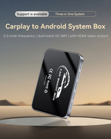 Boîtier intelligent CarPlay Android 4+32G / 2+16G, adaptateur CarPlay sans fil en option, boîte de streaming automobile