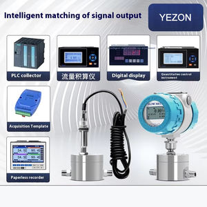 <span class=keywords><strong>Small</strong></span> High Temperature Pressure Digital Display Flowmeter para alta viscosidade óleo hidráulico líquido graxa OEM suporte personalizado - Product Image 3