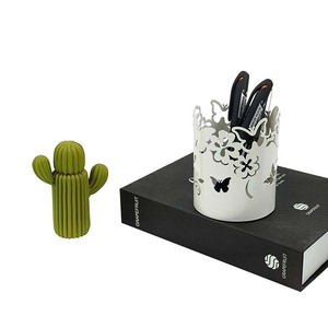 High Quality Round Metal Pen Holder <b>Desk</b> Organizer with Modern <b>Simple</b> Design BSCI Certified Hot Sell Home Decoration - Product Image 1