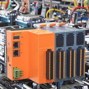 Industrial <strong>PLC</strong> Programming Controller, Quad Core Cortex-A76 IoT Automation WIFI 4G GNSS Optional IO Expansion <strong>Module</strong> RS485 <strong>PLC</strong> - Product Image 1