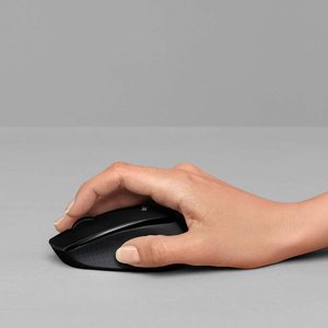 Original B330 Mute Wireless Mouse Office Gaming Notebook Desktop <b>Computer</b> Compact Portable Plug Play 2.4ghz Usb B330 B - Product Image 2