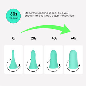 2 زوج لكل حالة 38dB إلغاء الضوضاء سدادات أذن النوم للأذنين مخصصة غير سامة سدادات أذن مريحة للسلامة - Product Image 5