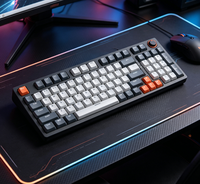 Clavier mécanique personnalisé pour ordinateur, clavier de jeu à trois modèles pour ordinateur