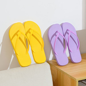 <span class=keywords><strong>Chanclas</strong></span> <span class=keywords><strong>de</strong></span> <span class=keywords><strong>mujer</strong></span> personalizadas para uso al aire libre, zapatillas <span class=keywords><strong>de</strong></span> playa antideslizantes <span class=keywords><strong>de</strong></span> alta sensación <span class=keywords><strong>de</strong></span> color sólido <span class=keywords><strong>de</strong></span> verano - Product Image 3