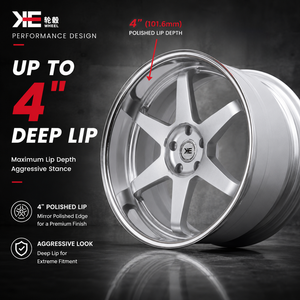 Cerchi da Corsa JDM Leggeri 5x112 5x114.3 in Lega di Alluminio Forgiato TE37 con Bordo Lucidato 18 <span class=keywords><strong>19</strong></span> 20 Pollici per BMW Audi Disponibili - Product Image 1