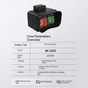 <span class=keywords><strong>Binoculares</strong></span> de Imagen Térmica HD con Pantalla Dual, Visor Nocturno Digital, Compatible con Montaje en Casco - Product Image 5