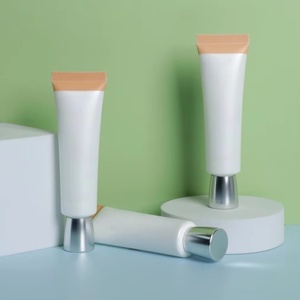 Envase de Plástico Ecológico Personalizado al por Mayor para Cosméticos, Tubo con Boquilla para Protector Solar SPF, Crema para el Cuidado de la Piel y Rubor - Product Image 3