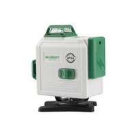 Niveau laser NewBeat 16 lignes vertes, niveau laser sans fil, puissance 360, niveau laser rotatif avec récepteur