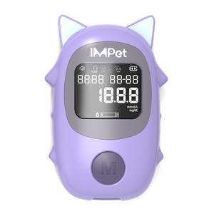 Kit de machine de <span class=keywords><strong>test</strong></span> de diabète de chat bouteille de bande de détection acheter Instrument de surveillance de la glycémie pour chien et fénine - Product Image 1