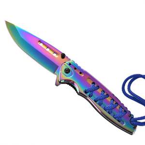 2024 New Arrival Customized Stainless Steel Portable Fashion Design Pocket Camping <b>Knife</b> Grade OEM Supported <b>Boxed</b> for Outdoor - Product Image 2