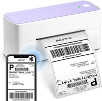 Imprimante d'étiquettes thermiques Phomemo PM241 BT 4x6 pour colis d'expédition, imprimante d'étiquettes d'expédition sans fil, compatible IOS Android, mini imprimante
