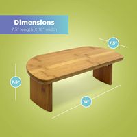 Banc de méditation en bambou réglable, moderne et écologique, tabouret de yoga portable pour la maison, l'hôtel, l'appartement et la chambre à coucher