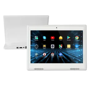 Tablet Android Pos Wifi Bt 4G, Tablet Android 10 tampilan Lcd layar sentuh Poe Nfc