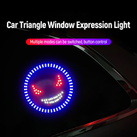 JYGD LED Devil Eye écran Mobile USB contrôlé Automobile fenêtre arrière lumière d'affichage nouveaux accessoires de voiture en plastique élégant