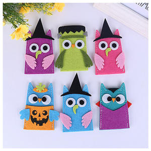 Jouet de doigt de bricolage fait à la main pour enfants avec puzzle de dessin animé en tissu et en nylon pour 5 à 7 ans - Product Image 3