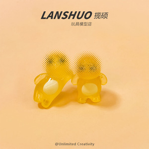 Lanshuo Mini 3D Cartoon Dragon Doll Plastic Resin DIY <b>Car</b> Ornament <b>Decorative</b> Accessories For Desktop And Interior - Product Image 5