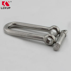 เหล็กกล้าไร้สนิม 304/316 ตัวล็อคแบบ D ปรับได้ ตัวล็อคแบบ U/D พร้อมสลักนิรภัย ตัวล็อคแบบ D ยาว - Product Image 3