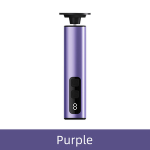 Lima Eléctrica para Pies, Color Morado, Herramienta de Pedicura, Funciona con Batería, Cuerpo Metálico, Uso Doméstico - Product Image 1