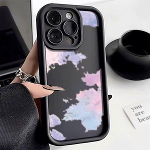 เคสโทรศัพท์ลายเมฆสีสันสดใส สำหรับ iPhone 16 15 14 13 12 11 Pro Max XS XR X 17 8 7 Plus SE 2022 ป้องกันการกระแทก - Product Image 1